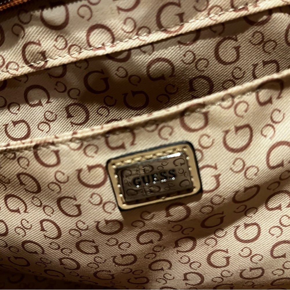 Guess Los Angeles Cognac Tote Bag - Picture 12 of 12
